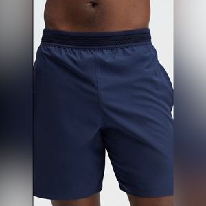FABLETICS Mens Navy the fundamental short Unlined Size XL